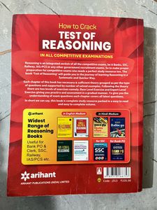 Arihant Reasoning Book