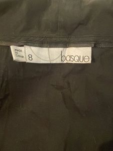 Fitted Elegant Black Button-Down Top