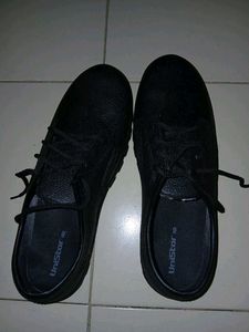 Leather Safety Shoes, Size 9