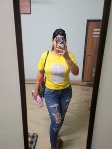 ONLY Distressed Skinny Stretchable Jean For Women