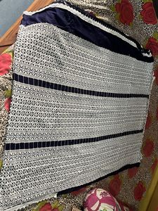 Party Wear Heavy Work Lucknow Chikankari Saree