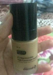 30 Rs Off...High Coverage Derma Co Foundation