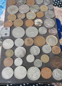 Rare old World Coin Collection (45 pcs total)
