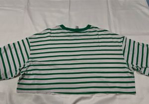 H&amp;M Striped Crop Top