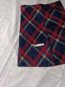 Plaid Mini Skirt