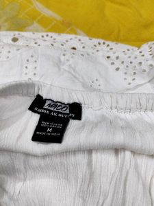White Eyelet Maxi Dress