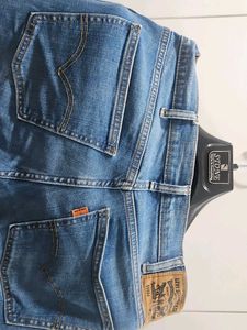 Levi&#39;s Light Blue Rugged Jeans
