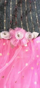baby  pink frokk for ur babloo babiess.