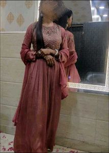 Embroidered Anarkali Dress