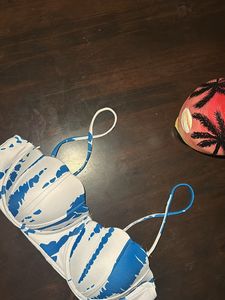 Blue Bikini Bralette