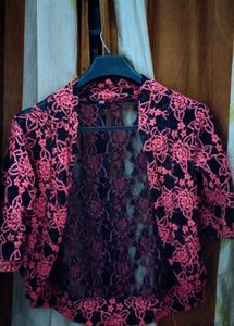 Floral Lace Shrug