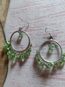 Light Green Earrings