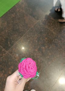 BEAUTIFUL ROSE CROCHET FLOWER