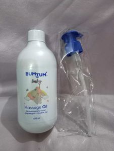 ❗ FREE DELIVERY❗New Bumtum Baby Massage Oil