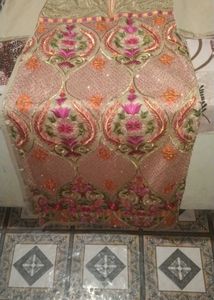 Cream &amp; Gold Dupatta