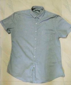 Grey Colour Casual Shirt