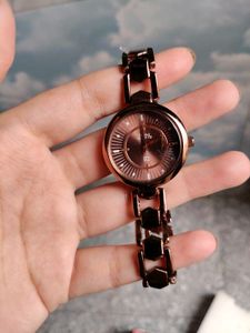 Elegant Rose Gold Watch