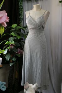 Mango Grey Wrap Dress