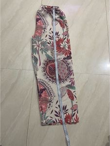Floral Print Top and Pants Set