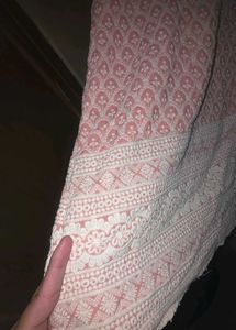 Anarkali style Embroidery Kurta(Umbrella cut)