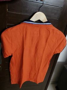 Orange Polo Shirt - Casual Style