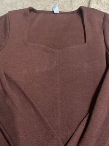 Heart Necked Sweatshirt