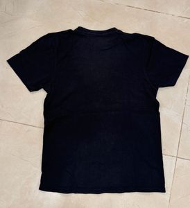 Black Graphic Tee - "Corsica" Design