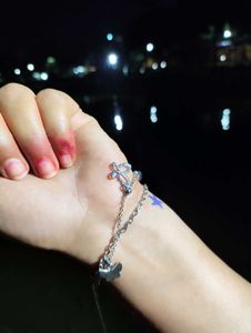 Zudio Butterfly Charm Bracelet
