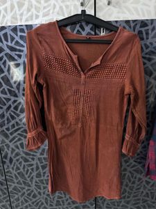 Brown Kurti