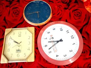 Vintage Wall Clock set of 3