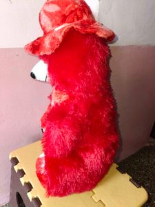 Pink Teddy Bear with LOVE Heart