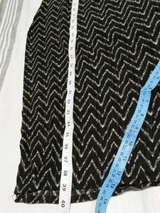 Chic Zigzag Print Kurta