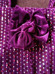 Purple Party Dress