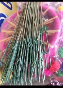 Pack of 10 Simulation Flower Stem Rod/Wires