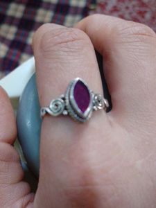 Elegant Silver Ring 925 With Stone