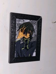 lelouch vi britannia code geass Anime Art in Black
