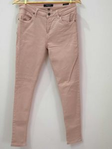 Blush Pink Skinny Jeans