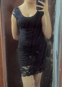 H&amp;M Black Dress