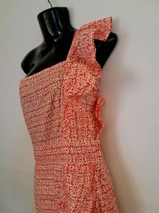 Floral Ruffle Mini Dress