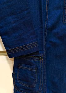 Blue Denim Kurta