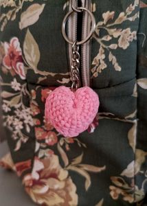 crochet Heart Keychains 🩷💕