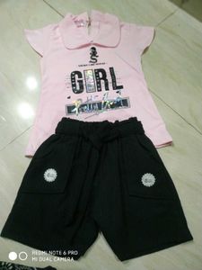 Cute Girl's Outfit Set