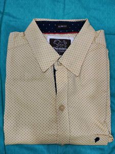 Polka Dot Slim Fit Shirt