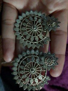 Artisan Silver Tone Earrings