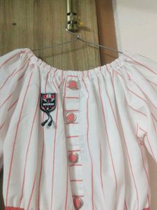 Cute Striped Skater Dress