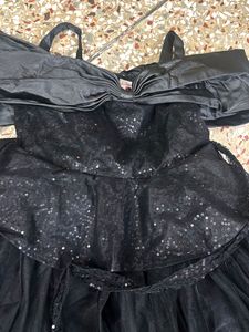 Elegant Black Party Dress