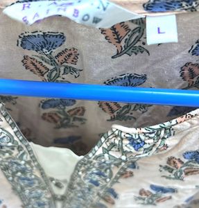 Floral Print Tunic Kurta