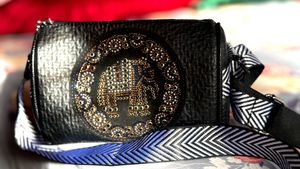 Stylish Black Crossbody Bag