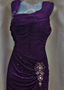 Elegant Purple/wine Gown