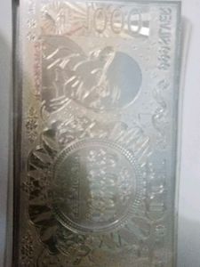 999 Silver Gandhi Note